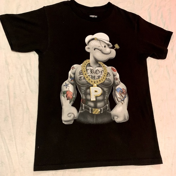 POPEYE GANGSTER T - SHIRT - Picture 1 of 7
